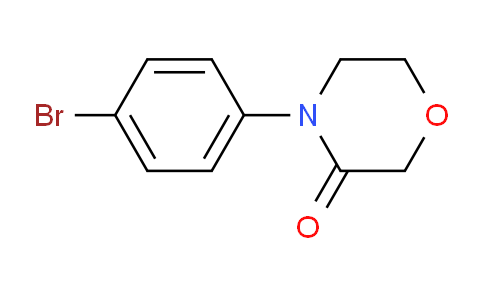 CAS No. 634905-12-7, 4-(4-bromophenyl)morpholin-3-one
