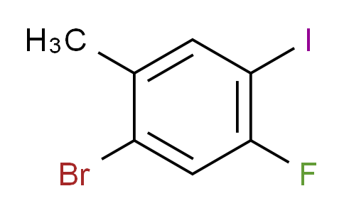 CAS No. 677777-56-9, 1-bromo-5-fluoro-4-iodo-2-methylbenzene