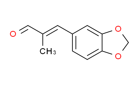 CAS No. 6974-47-6, (E)-3-(1,3-benzodioxol-5-yl)-2-methylprop-2-enal