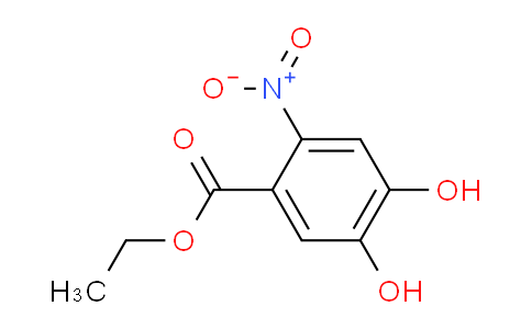 CAS No. 773136-83-7, ethyl 4,5-dihydroxy-2-nitrobenzoate