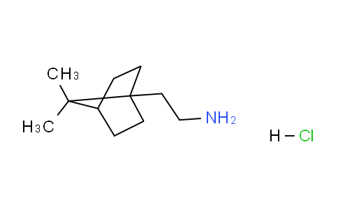 CAS No. 63854-63-7, 2-(7,7-dimethyl-1-bicyclo[2.2.1]heptanyl)ethanamine;hydrochloride