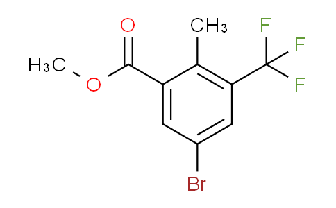 CAS No. 2167876-85-7, methyl 5-bromo-2-methyl-3-(trifluoromethyl)benzoate