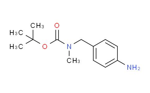 CAS No. 225240-83-5, tert-butyl N-[(4-aminophenyl)methyl]-N-methylcarbamate