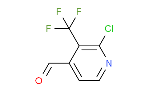 CAS No. 1211539-56-8, 2-Chloro-3-(trifluoromethyl)isonicotinaldehyde
