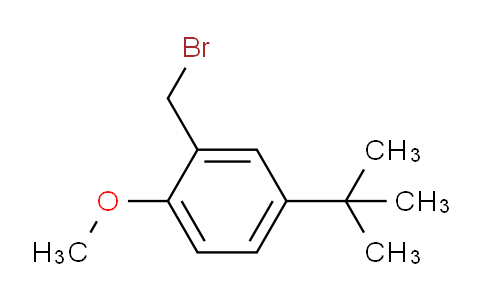 CAS No. 911060-73-6, 2-(bromomethyl)-4-tert-butyl-1-methoxybenzene