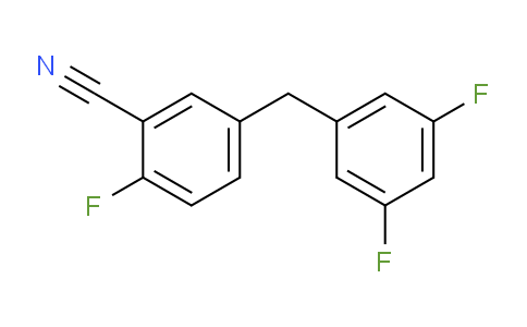 CAS No. 1108745-25-0, 5-(3,5-difluorobenzyl)-2-fluorobenzonitrile