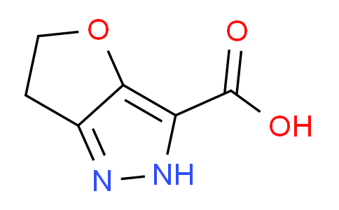 CAS No. 1479096-00-8, 5,6-dihydro-2H-furo[3,2-c]pyrazole-3-carboxylic acid