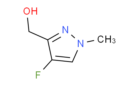 CAS No. 1628350-49-1, 1H-Pyrazole-3-methanol, 4-fluoro-1-methyl-