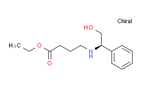 CAS No. 2170658-54-3, Butanoic acid, 4-[[(1R)-2-hydroxy-1-phenylethyl]amino]-, ethyl ester