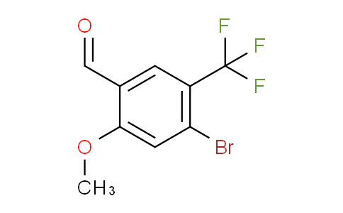CAS No. 2351862-91-2, Benzaldehyde, 4-bromo-2-methoxy-5-(trifluoromethyl)-