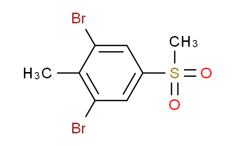 CAS No. 33460-70-7, p-methylsulfonyl dibromotoluene