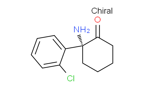 CAS No. 83777-64-4, (2R)-2-amino-2-(2-chlorophenyl)cyclohexan-1-one
