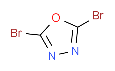 CAS No. 86285-89-4, 1,3,4-Oxadiazole, 2,5-dibromo-
