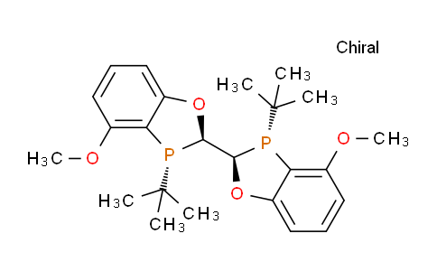CAS No. 1228758-57-3, (2R,2'R,3R,3'R)-3,3'-di-tert-butyl-4,4'-dimethoxy- 2,2',3,3'-tetrahydro-2,2'- bibenzo[d][1,3]oxaphospho le