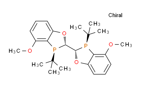 CAS No. 1202033-19-9, (2S,2'S,3S,3'S)-3,3'-di-tert-butyl-4,4'-dimethoxy- 2,2',3,3'-tetrahydro-2,2'- bibenzo[d][1,3]oxaphospho le
