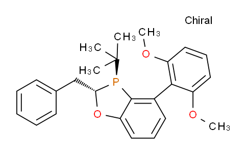 CAS No. 1373432-13-3, (2S,3S)-2-benzyl-3-(tert- butyl)-4-(2,6- dimethoxyphenyl)-2,3- dihydrobenzo[d][1,3]oxaph osphole