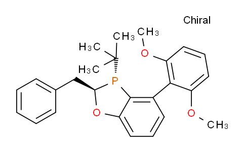 CAS No. 1884457-36-6, (2R,3R)-2-benzyl-3-(tert- butyl)-4-(2,6- dimethoxyphenyl)-2,3- dihydrobenzo[d][1,3]oxaph osphole