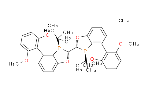 CAS No. 1884680-48-1, (2R,2'R,3R,3'R)-3,3'-di-tert-butyl-4,4'-bis(2,6- dimethoxyphenyl)-2,2',3,3'- tetrahydro-2,2'- bibenzo[d][1,3]oxaphosphol e