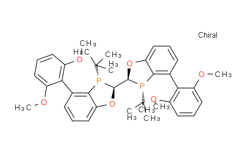 CAS No. 1435940-21-8, (2S,2'S,3S,3'S)-3,3'-di-tert-butyl-4,4'-bis(2,6- dimethoxyphenyl)-2,2',3,3'- tetrahydro-2,2'- bibenzo[d][1,3]oxaphosphol e