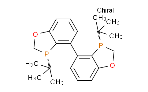 CAS No. 2207601-04-3, (3S,3'S)-3,3'-di-tert-butyl-2,2',3,3'-tetrahydro-4,4'- bibenzo[d][1,3]oxaphosphol e