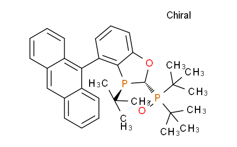 CAS No. 2374143-29-8, ((2S,3S)-4-(anthracen-9-yl)-3-(tert-butyl)-2,3- dihydrobenzo[d][1,3]oxaph osphol-2-yl)di-tert- butylphosphine oxide