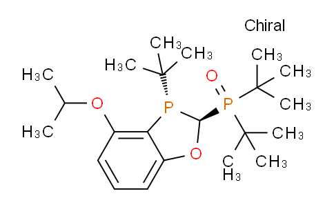 CAS No. 2374143-32-3, di-tert-butyl((2S,3S)-3- (tert-butyl)-4-isopropoxy- 2,3-dihydrobenzo[d][1,3]oxaph osphol-2-yl)phosphine oxide