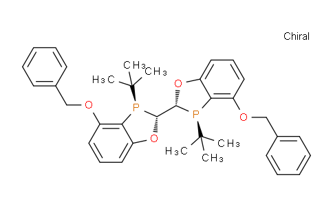 CAS No. 1994323-92-0, (2R,2'R,3R,3'R)-4,4'-bis(benzyloxy)-3,3'-di-tert- butyl-2,2',3,3'-tetrahydro- 2,2'-bibenzo[d][1,3]oxaphospho le