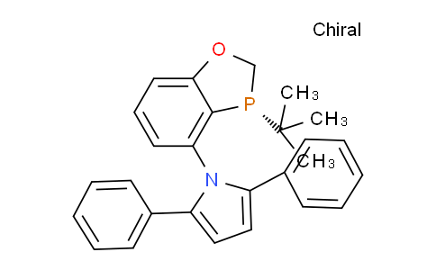 CAS No. 1884457-40-2, (R)-1-(3-(tert-butyl)-2,3- dihydrobenzo[d][1,3]oxapho sphol-4-yl)-2,5-diphenyl- 1H-pyrrole