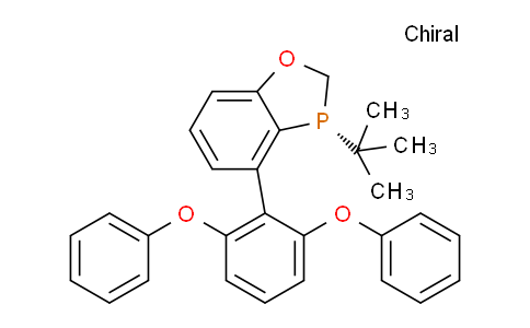 CAS No. 1441830-74-5, (R)-3-(tert-butyl)-4-(2,6- diphenoxyphenyl)-2,3- dihydrobenzo[d][1,3]oxapho sphole