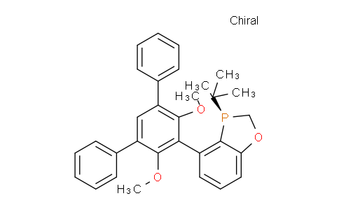 CAS No. 2351219-89-9, (R)-3-(tert-butyl)-4-(4',6'-dimethoxy-[1,1':3',1''-terphenyl]-5'-yl)-2,3- dihydrobenzo[d][1,3]oxapho sphole