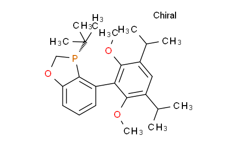 CAS No. 2351219-90-2, (R)-3-(tert-butyl)-4-(3,5- diisopropyl-2,6- dimethoxyphenyl)-2,3- dihydrobenzo[d][1,3]oxapho sphole