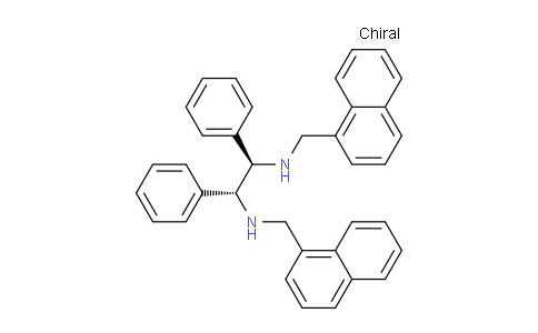 CAS No. 399041-17-9, (1R,2R)-N,N'-Bis(1-naphthalenylmethyl)-1,2- diphenyl-1,2-ethanediamine