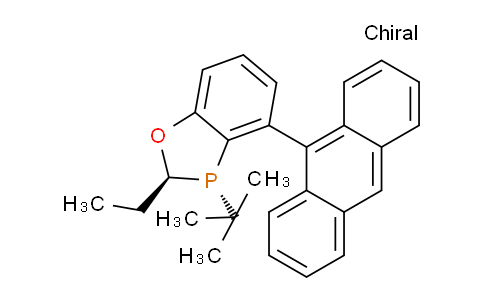 CAS No. 1884594-03-9, (2S,3S)-4-(anthracen-9-yl)-3-(tert-butyl)-2-ethyl-2,3- dihydrobenzo[d][1,3]oxaph osphole