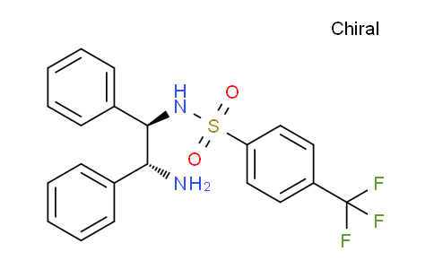 CAS No. 1105576-13-3, N-[(1R,2R)-2-Amino-1,2-diphenylethyl]-4- (trifluoromethyl)benzenesulfo namide