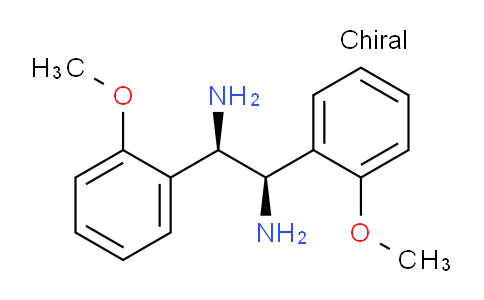 CAS No. 758691-50-8, (1R,2R)-1,2-Bis(2-methoxyphenyl)-1,2- ethanediamine
