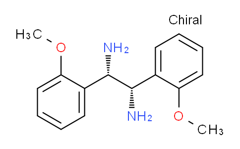 CAS No. 148240-65-7, (1S,2S)-1,2-Bis(2-methoxyphenyl)-1,2- ethanediamine