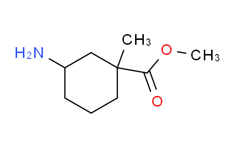 CAS No. 1638768-81-6, methyl 3-amino-1-methylcyclohexane-1-carboxylate