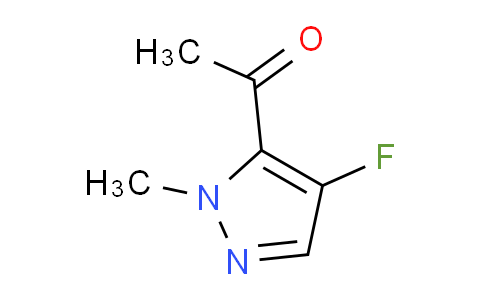 CAS No. 2303288-46-0, 1-(4-fluoro-1-methyl-1H-pyrazol-5-yl)ethan-1-one