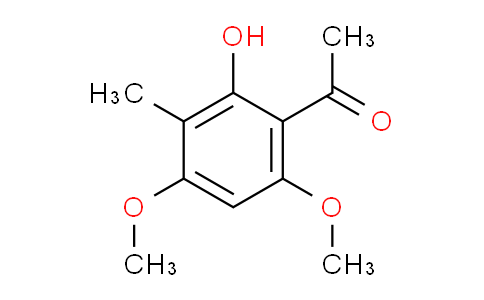 CAS No. 23121-32-6, 1-(2-Hydroxy-4,6-dimethoxy-3-methylphenyl)-ethanone
