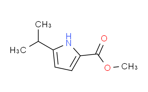 CAS No. 7136-75-6, methyl 5-propan-2-yl-1H-pyrrole-2-carboxylate