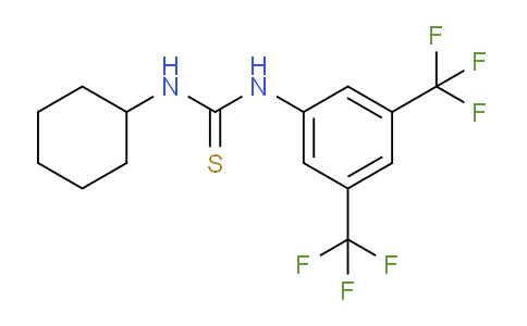 DY742658 | 454203-57-7 | N-[3,5-bis(trifluoromethyl)phenyl]-N’cyclohexylthiourea