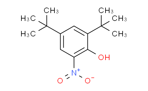 CAS No. 20039-94-5, 2,4-ditert-butyl-6-nitrophenol