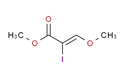 CAS No. 163666-81-7, methyl 2-iodo-3-methoxyacrylate