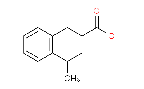 CAS No. 24736-06-9, 2-Naphthalenecarboxylic acid, 1,2,3,4-tetrahydro-4-methyl-