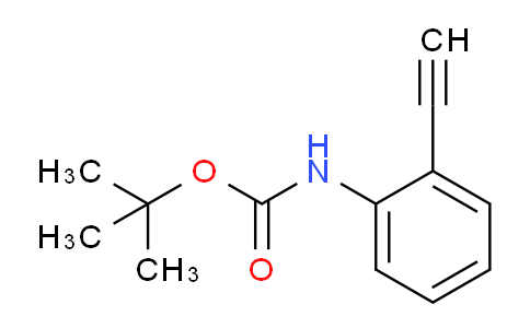 CAS No. 199454-06-3, tert-butyl N-(2-ethynylphenyl)carbamate