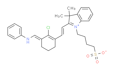 CAS No. 1802321-08-9, 4-(2-((E)-2-((E)-2-Chloro-3-((phenylamino)methylene)cyclohex-1-en-1-yl)vinyl)-3,3-dimethyl-3H-indol-1-ium-1-yl)butane-1-sulfonate