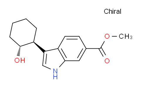 CAS No. 936711-50-1, Methyl 3-(trans-2-hydroxycyclohexyl)-1H-indole-6-carboxylate