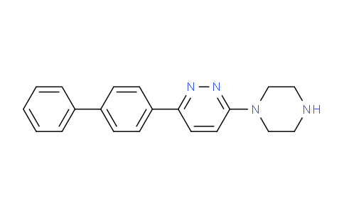 CAS No. 1354940-29-6, 3-{[1,1'-Biphenyl]-4-yl}-6-(piperazin-1-yl)pyridazine