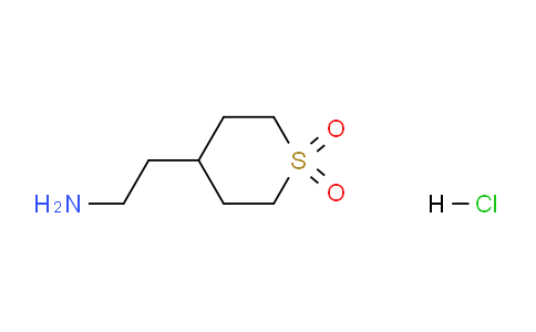 CAS No. 1354951-86-2, 4-(2-aminoethyl)-1λ⁶-thiane-1,1-dione hydrochloride