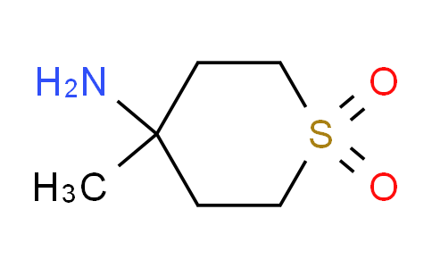 CAS No. 1461707-16-3, 4-amino-4-methyl-1λ⁶-thiane-1,1-dione